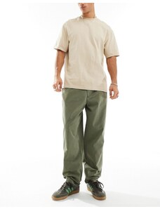 Polo Ralph Lauren - Trailster - Pantaloni cargo in twill verde scuro tinti in capo vestibilità comoda