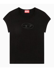 T-shirt nera donna diesel t-angie s