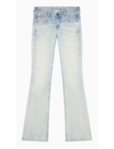 Jeans bootcut 1969 blu chiaro donna diesel vita bassa d-ebbey 09h73 25