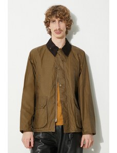 Barbour giacca Wax Deck Jacket uomo colore verde MWX2280