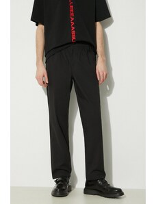 New Balance pantaloni Twill Straight Pant 30" uomo colore nero MP41575BK