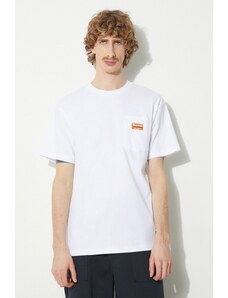 Market t-shirt in cotone Hardware Pocket T-Shirt uomo colore bianco 399001802