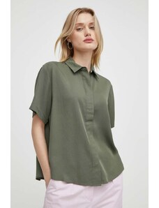 Samsoe Samsoe camicia donna colore verde