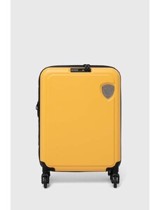 Blauer valigia colore giallo