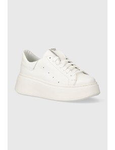 Wojas sneakers in pelle colore bianco 4628559