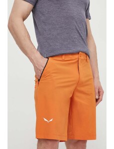 Salewa pantaloncini da esterno Puez Talveno colore arancione 00-0000028884