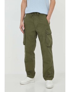 Polo Ralph Lauren pantaloni in cotone colore verde