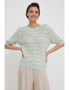 Mos Mosh maglione con aggiunta di lino colore verde