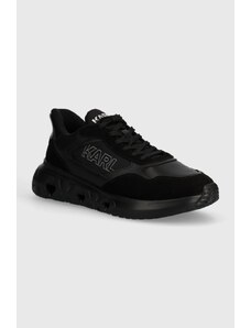 Karl Lagerfeld sneakers in pelle K/KITE RUN colore nero KL54624