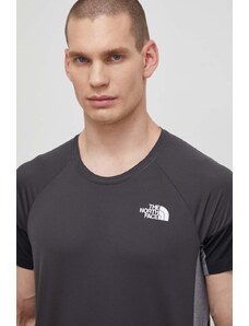 The North Face maglietta da sport Bolt colore grigio NF0A825GMN81