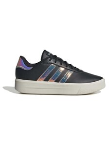 Sneakers nere da donna con dettagli iridescenti adidas Court Platform