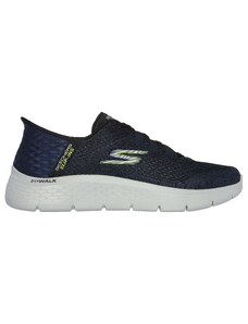 Sneakers slip-on blu da uomo con intersuola ULTRA GO ammortizzata Skechers Slip-ins: GO WALK Flex
