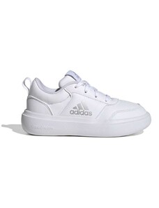 Sneakers bianche da ragazzo con logo laterale adidas Park ST K