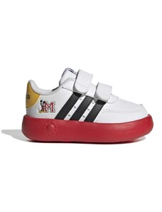 Sneakers primi passi bianche da bambino con Topolino adidas Breaknet Mickey 2.0 CF I