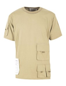 AMARANTO T-shirt con tasche in cotone