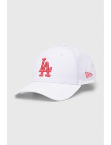 New Era berretto da baseball colore bianco con applicazione LOS ANGELES DODGERS