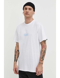 Vans t-shirt in cotone uomo colore bianco