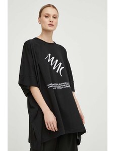MMC STUDIO t-shirt in cotone donna colore nero