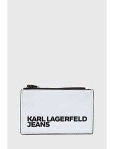 Karl Lagerfeld Jeans portafoglio colore bianco
