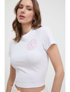 Versace Jeans Couture t-shirt donna colore bianco