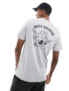 True Religion - T-shirt grigia-Neutro