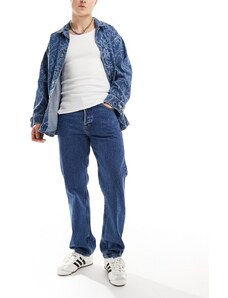 Dr Denim - Dash - Jeans dritti regular fit lavaggio medio stream rétro-Blu