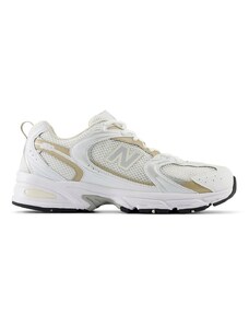 New Balance - 530 - Sneakers bianche e oro-Bianco