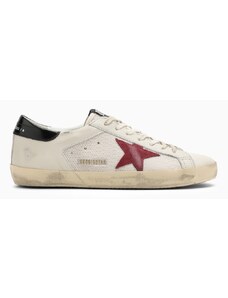 Golden Goose Sneaker Super-Star bianca/rossa/nera