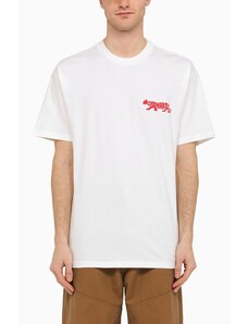 Carhartt WIP T-shirt Rocky Script bianca