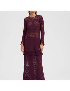 La DoubleJ Dresses gend - Lacey Swing Dress Plaza Purple L 100% Cotton