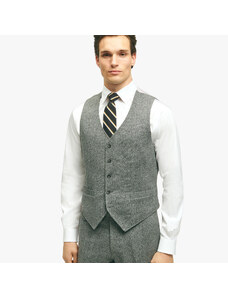Brooks Brothers Medium Grey Wool Vest - male Abiti Light Grey 48