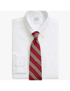 Brooks Brothers Camicia bianca slim fit non-iron in cotone Oxford con collo button-down - male Camicie eleganti Bianco 16H