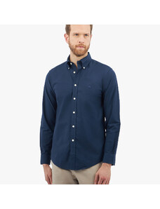 Brooks Brothers Camicia Regular Fit in cotone elasticizzato blu non-iron con colletto button-down - male Camicie sportive Blu XL