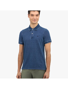 Brooks Brothers Polo indaco sfumato slim fit in piqué - male Polo Indaco L