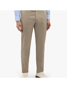Brooks Brothers Pantalone chino khaki in cotone elasticizzato - male Pantaloni casual Khaki 30