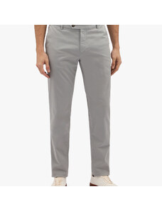 Brooks Brothers Pantalone chino grigio chiaro in cotone elasticizzato - male Pantaloni casual Grigio chiaro 32