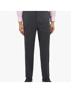 Brooks Brothers Pantalone grigio in lana vergine elasticizzata - male Pantaloni Grigio 30