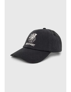 Samsoe Samsoe berretto da baseball in cotone colore nero con applicazione