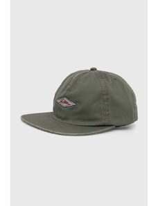 Quiksilver berretto da baseball in cotone colore verde