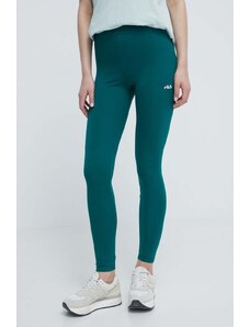 Fila leggings donna colore verde