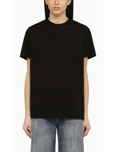 WARDROBE.NYC T-shirt girocollo nera in cotone