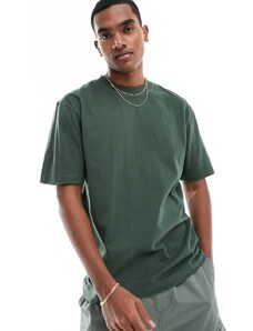 River Island - Studio - T-shirt a maniche corte verde medio