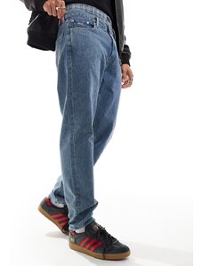 Tommy Jeans - Isaac - Jeans affusolati comodi lavaggio scuro-Blu navy
