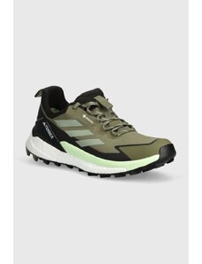 adidas TERREX scarpe Free Hiker 2 Low GTX uomo colore verde IE5104