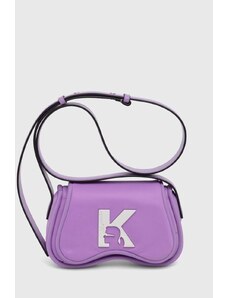 Karl Lagerfeld Jeans borsetta colore violetto
