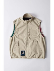by Parra gilet Ghost Cave Reversible uomo colore beige 51165