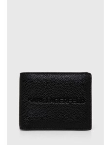 Karl Lagerfeld portafoglio uomo colore nero