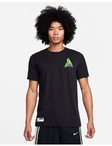 Nike Football Nike Basketball - Ja Morant Dri-Fit - T-shirt nera con grafica-Nero