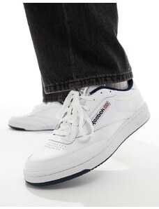 Reebok Club - C 85 - Sneakers bianche e blu-Bianco