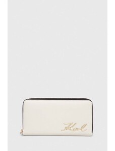 Karl Lagerfeld portafoglio donna colore bianco